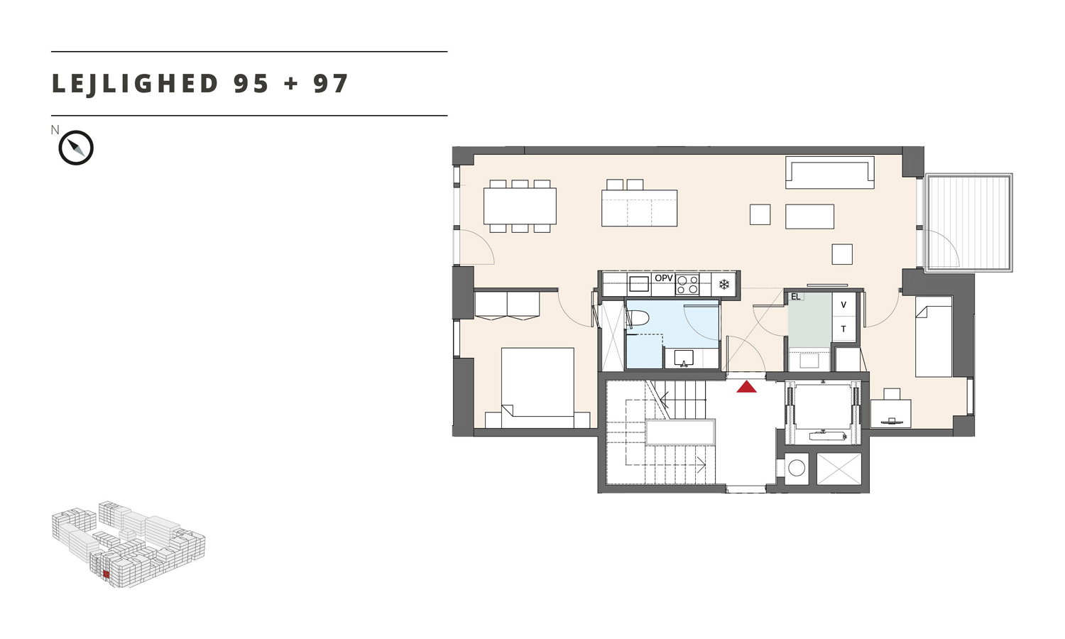 Visual presentation of the listing