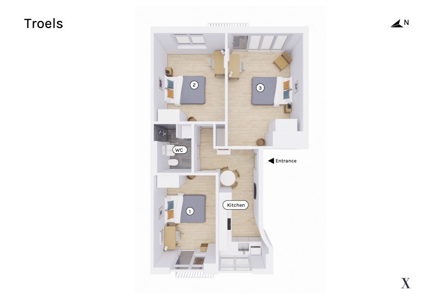 Visual presentation of the listing