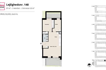 Visual presentation of the listing