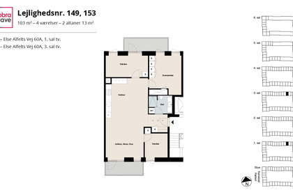 Visual presentation of the listing