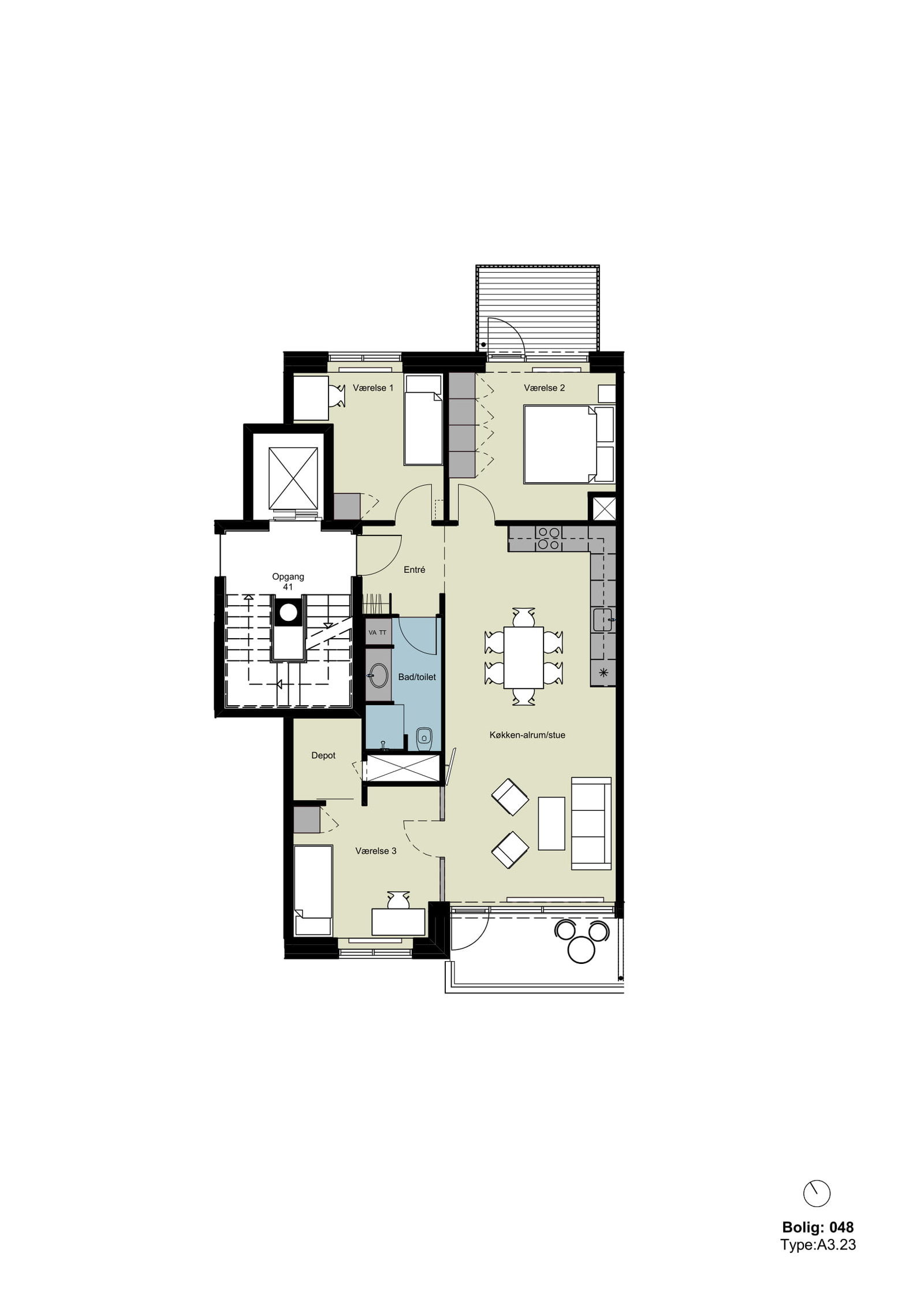 Visual presentation of the listing