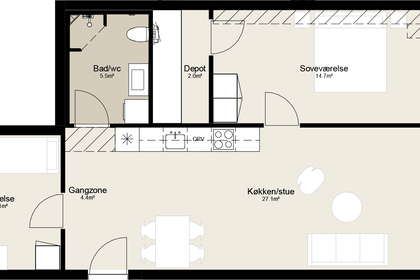 Visual presentation of the listing