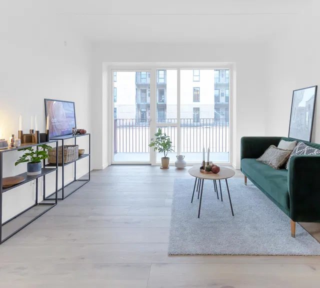 apartment 3 vær med altan og skøn beliggenhed