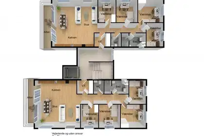 Visual presentation of the listing
