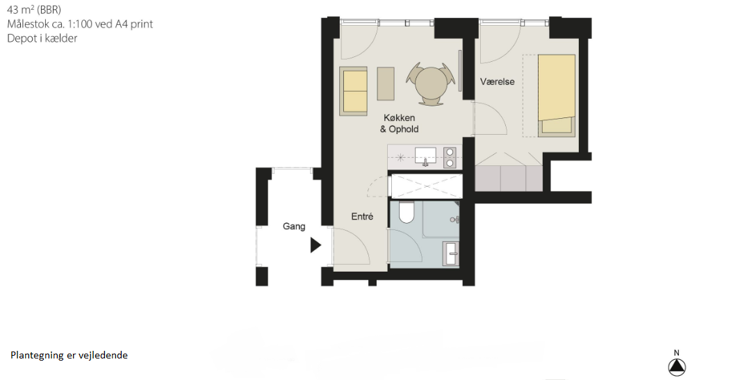Visual presentation of the listing