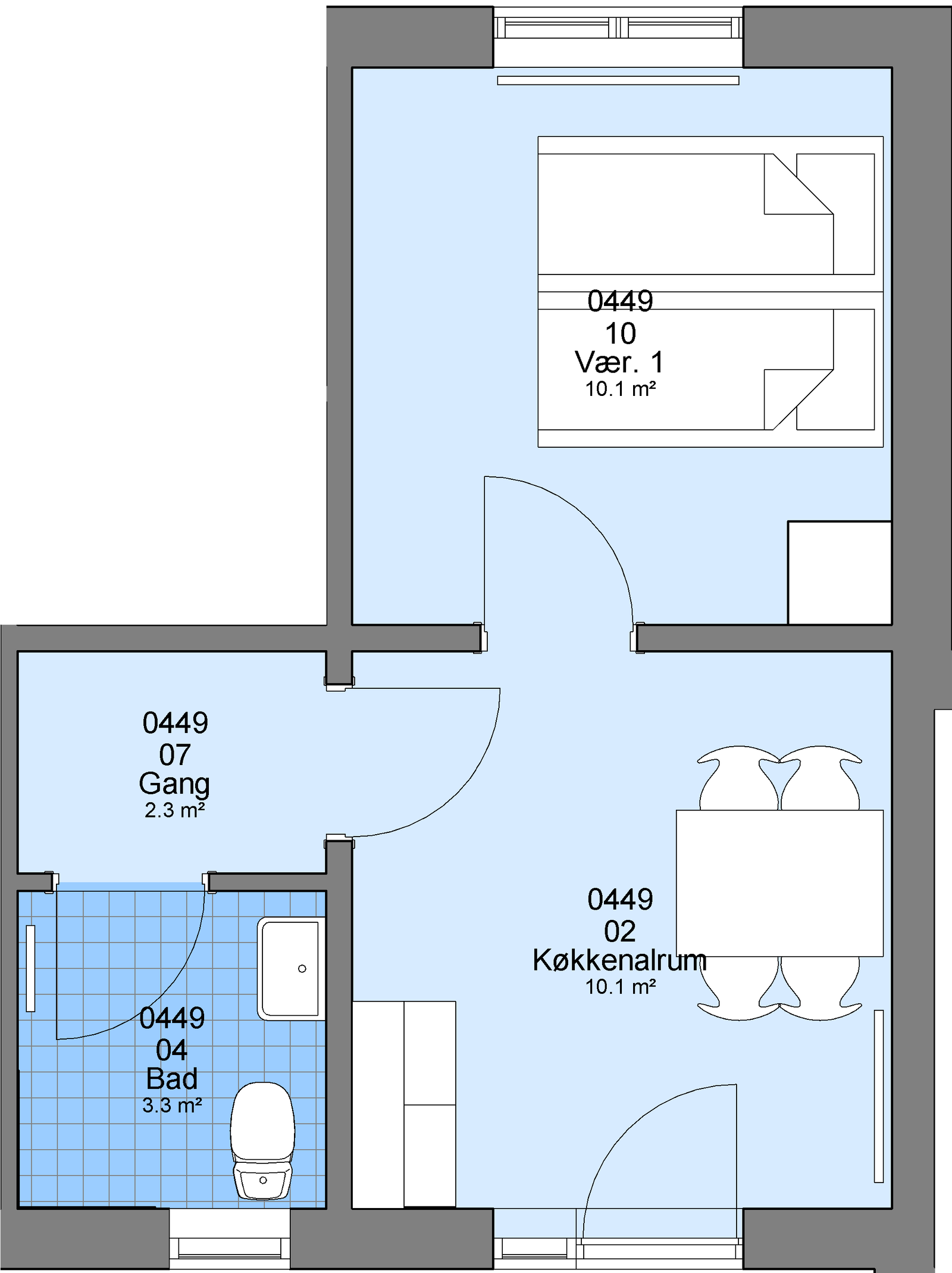 Visual presentation of the listing