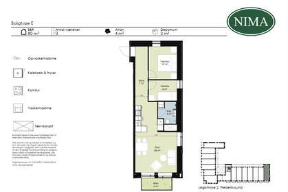 Visual presentation of the listing