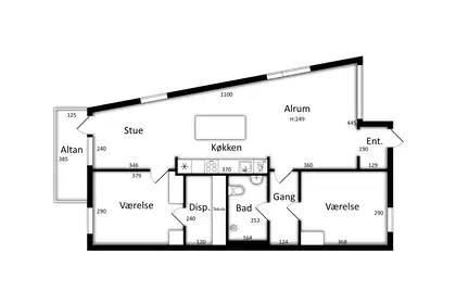 Visual presentation of the listing