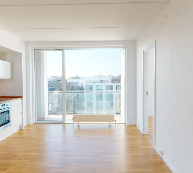 apartment 3-værelses med direkte udsigt til vandet
