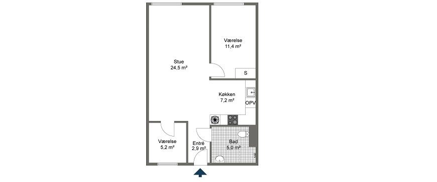 Visual presentation of the listing