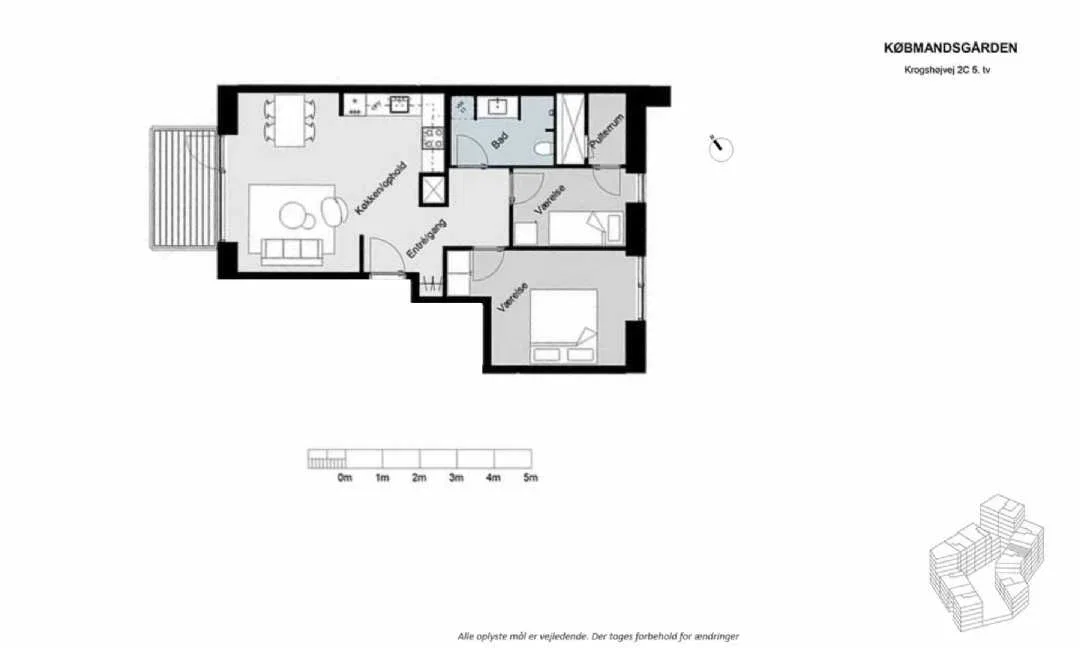 Visual presentation of the listing