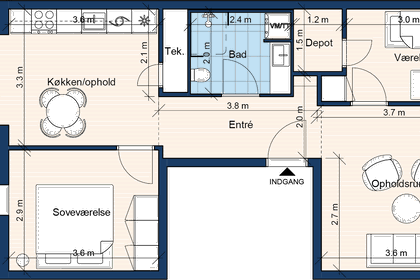 Visual presentation of the listing