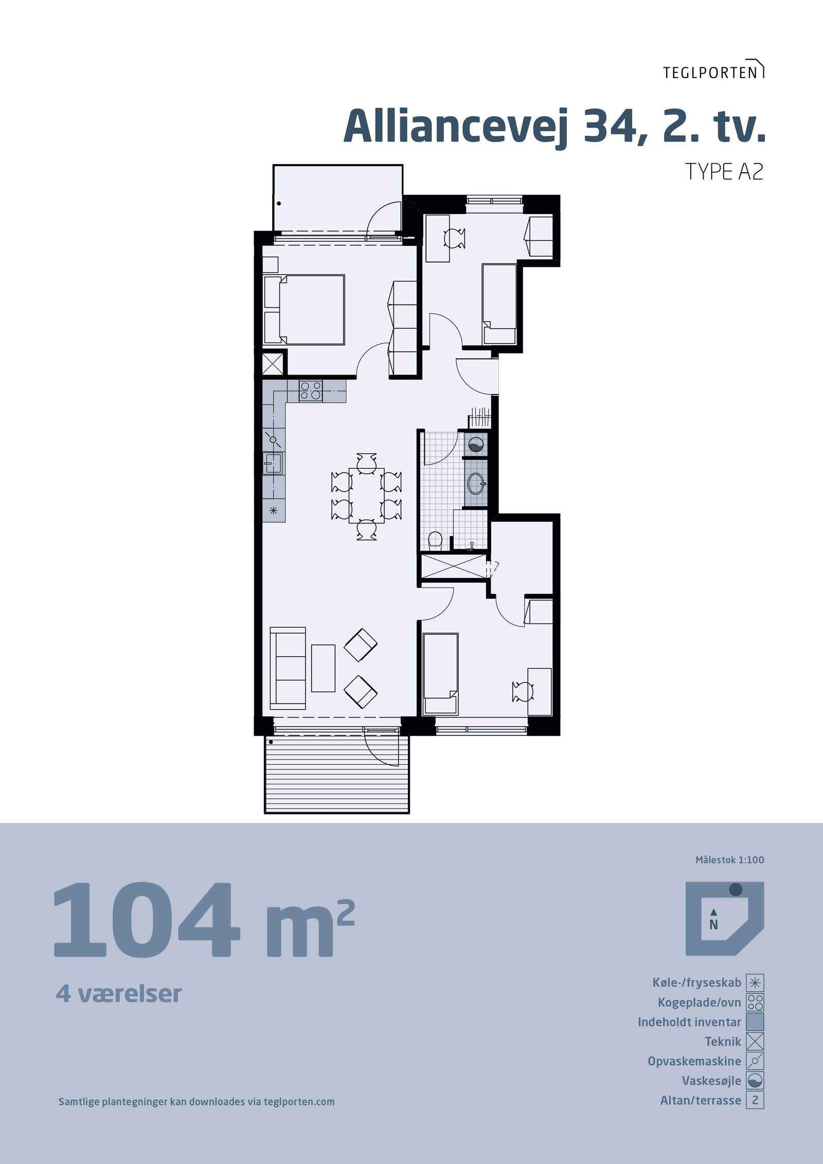 Visual presentation of the listing