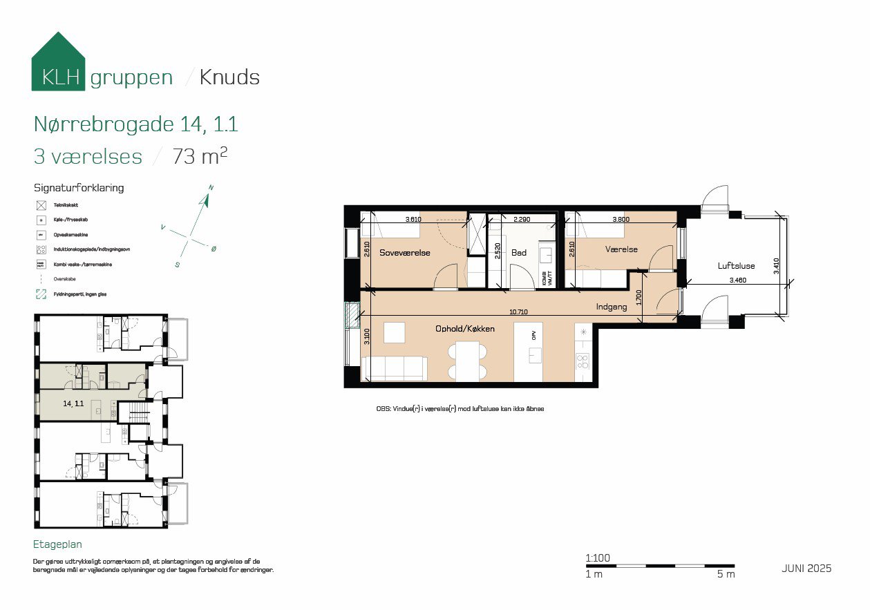 Visual presentation of the listing