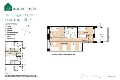 Visual presentation of the listing
