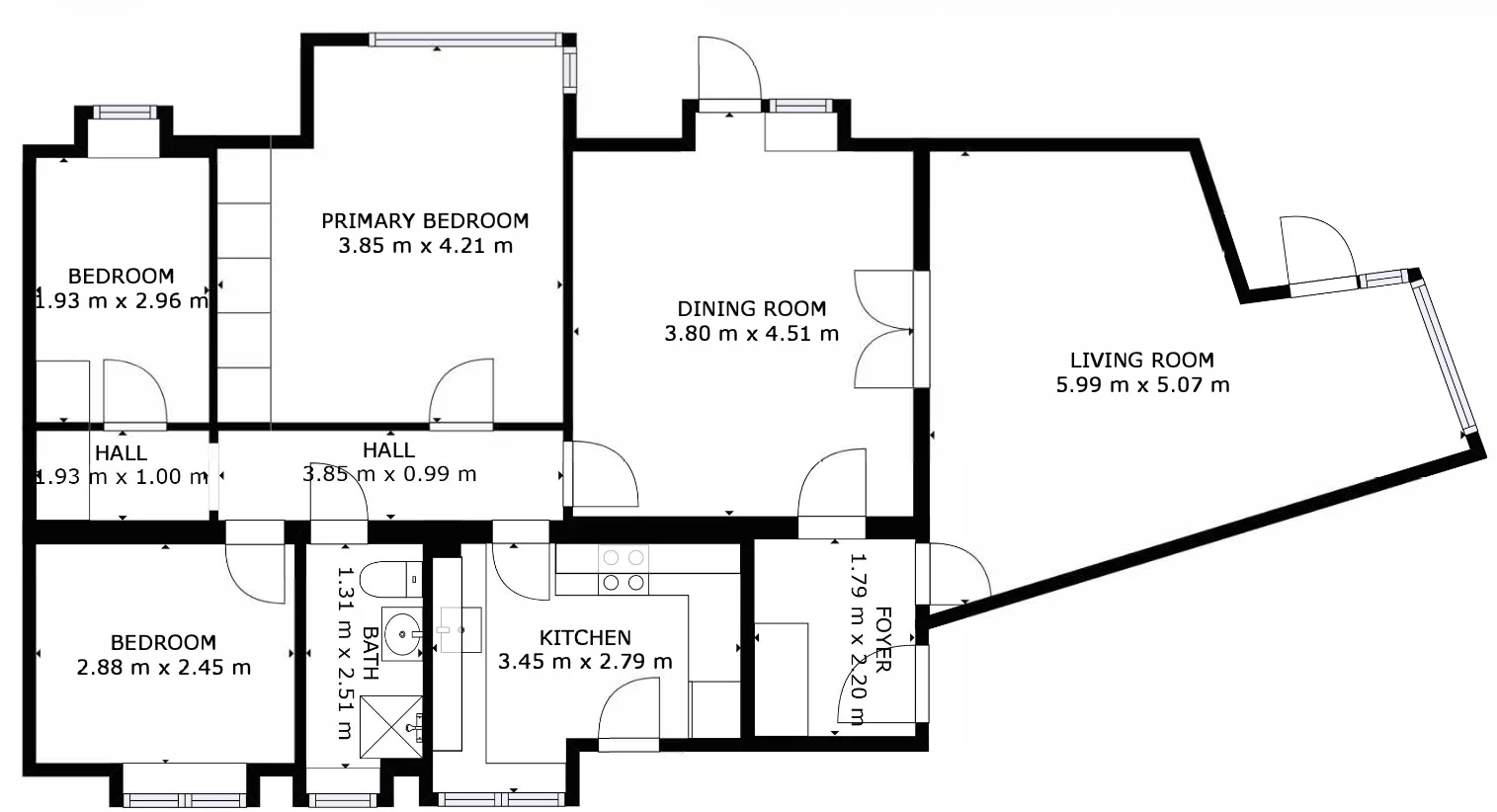 Visual presentation of the listing