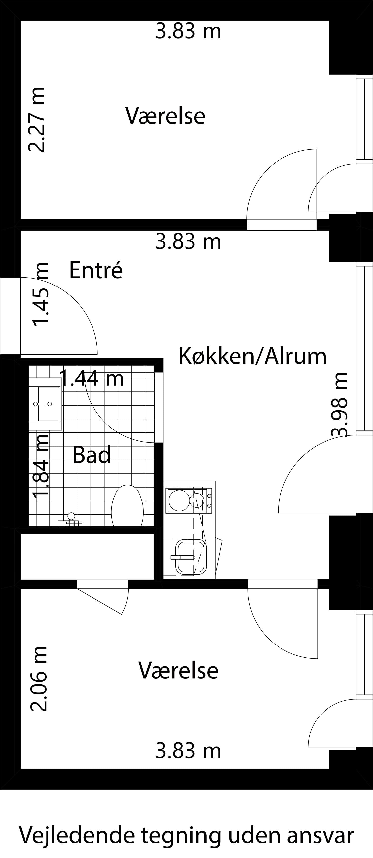 Visual presentation of the listing