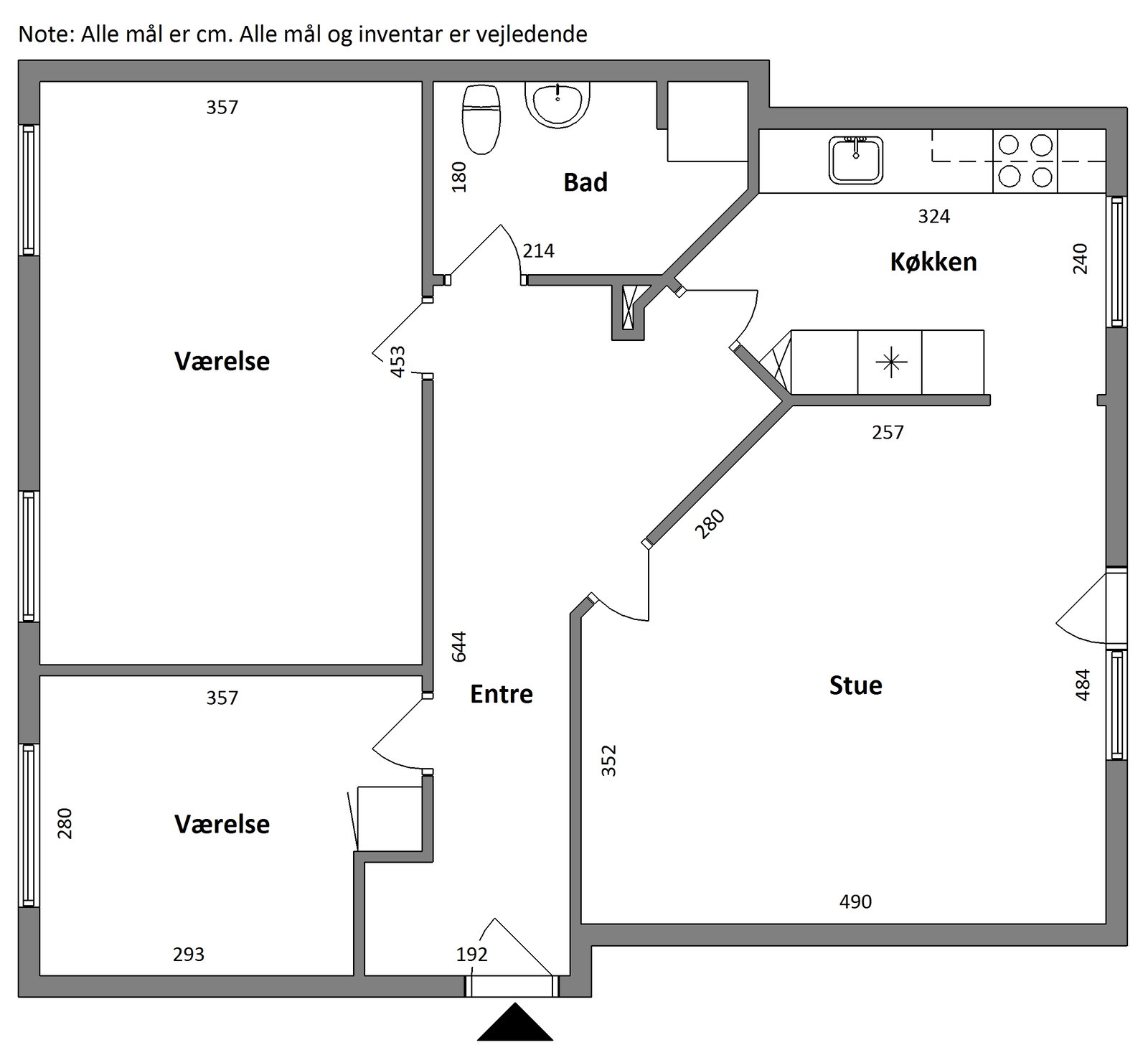 Visual presentation of the listing