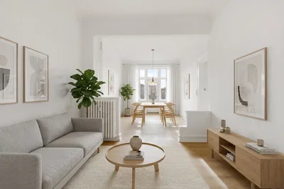 Lys 3-værelses på 81 m2 med to altaner, moderne køkken og klassisk charme - Kongensgade, Esbjerg - 2