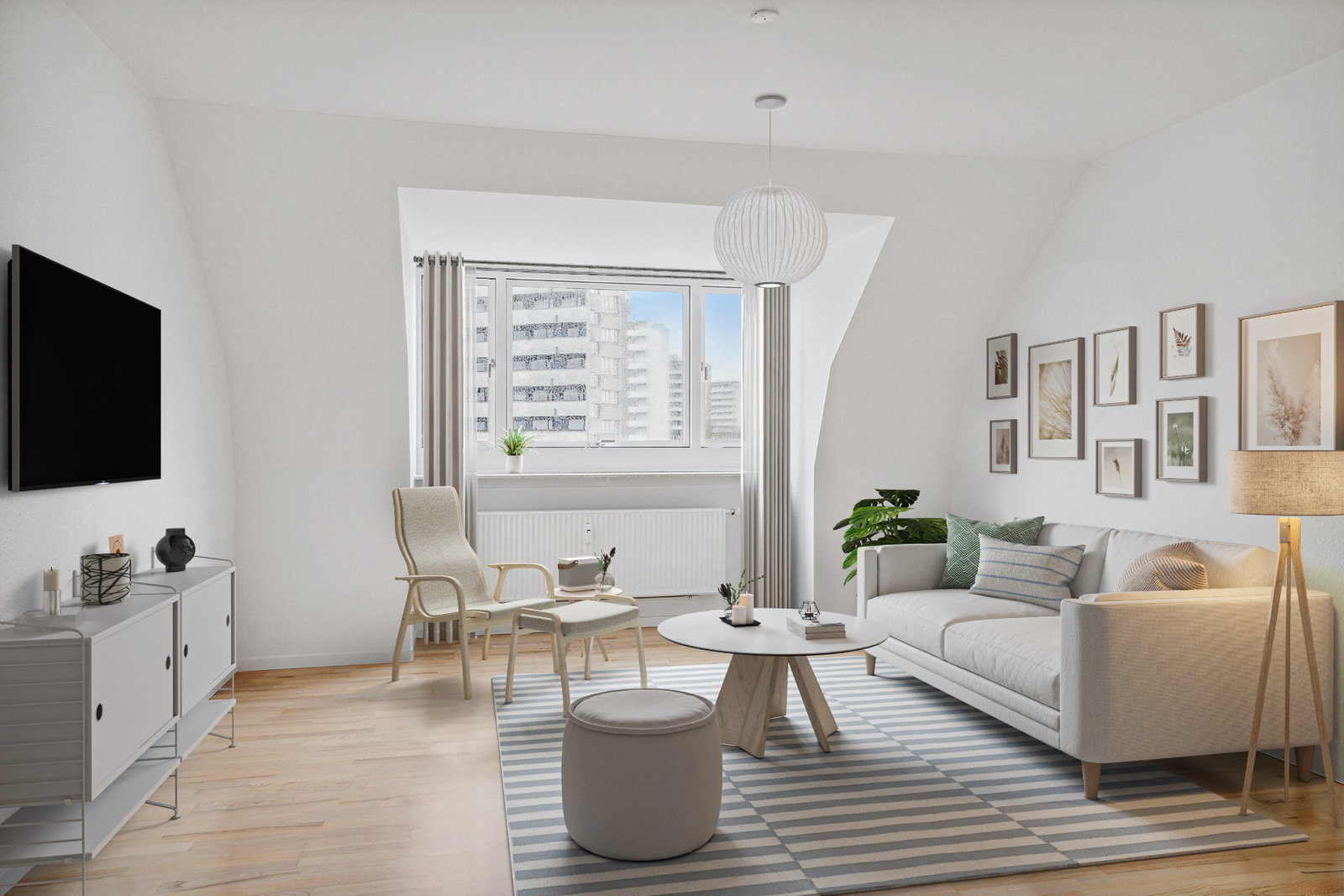 Visual presentation of the listing