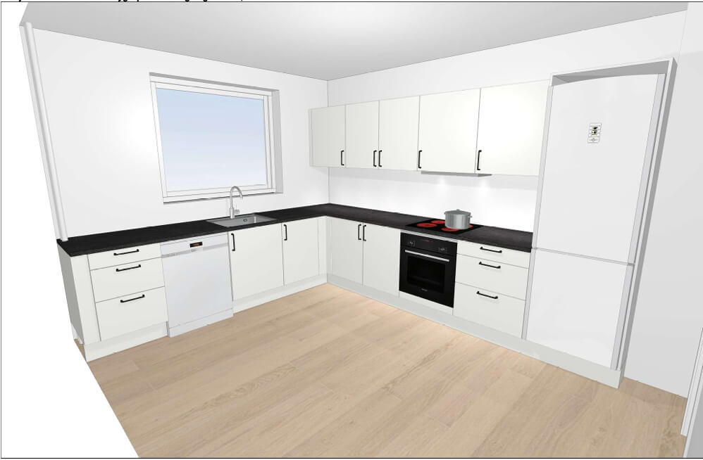 Visual presentation of the listing