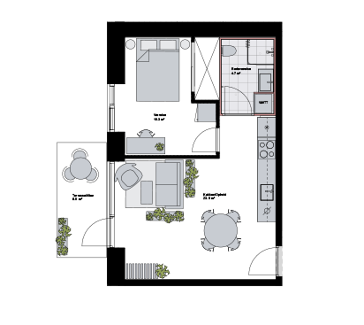 Visual presentation of the listing