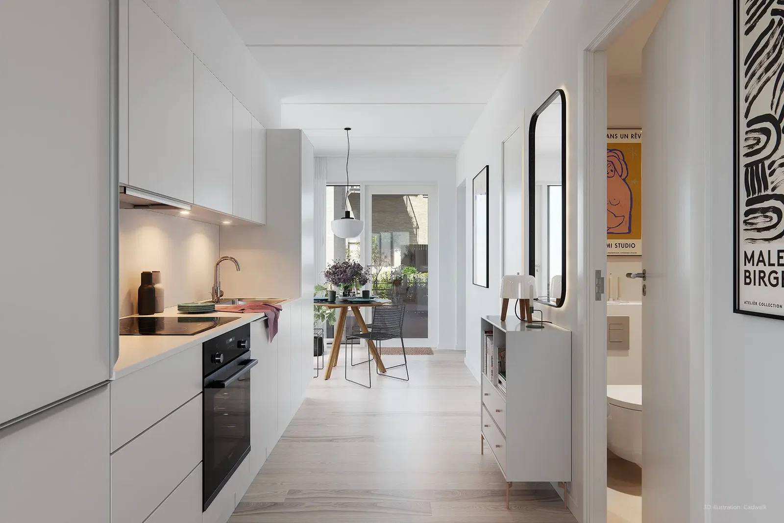 Visual presentation of the listing