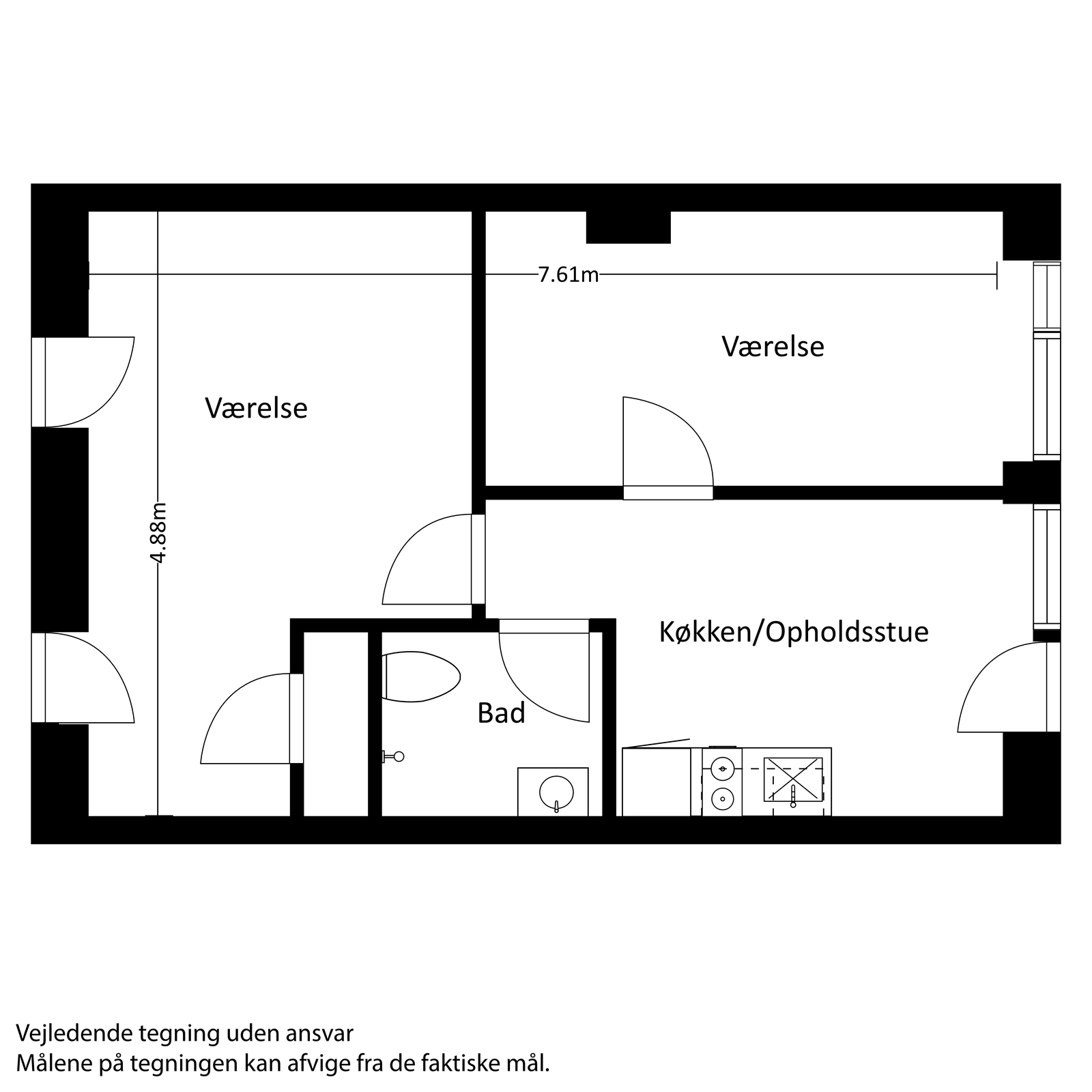 Visual presentation of the listing