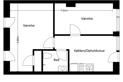 Visual presentation of the listing
