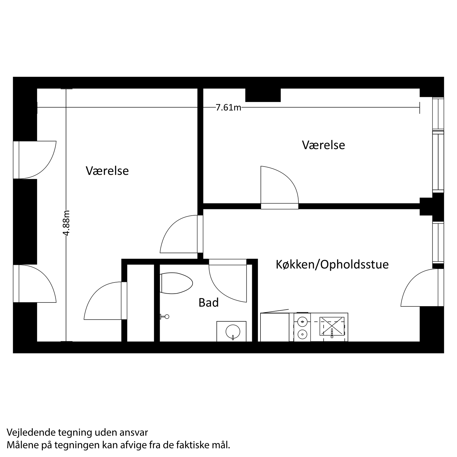 Visual presentation of the listing