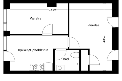 Visual presentation of the listing