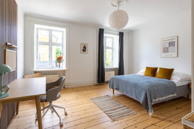Enkeltværelse i moderniseret lejlighed på Frederiksberg - Godthåbsvej, Frederiksberg - 4