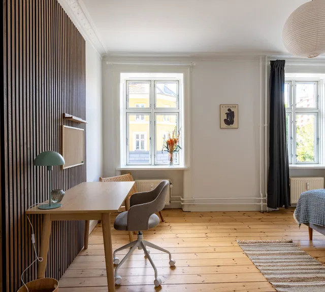 room Enkeltværelse i moderniseret lejlighed på Frederiksberg