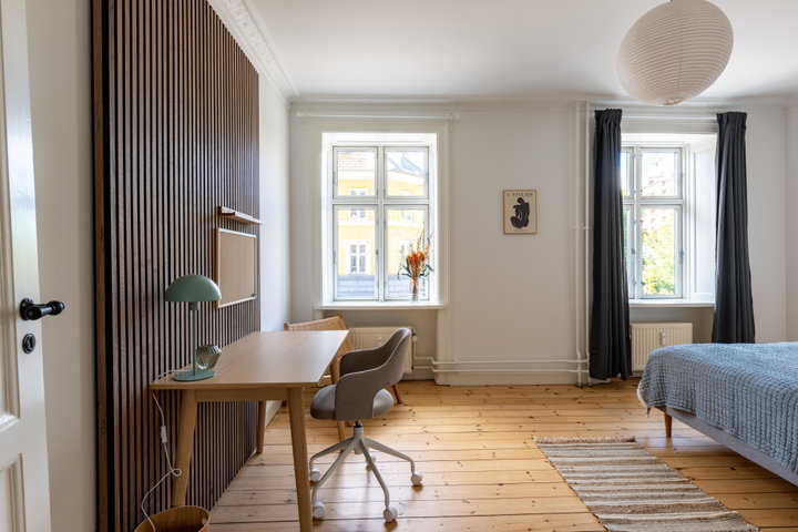 Enkeltværelse i moderniseret lejlighed på Frederiksberg - Godthåbsvej, Frederiksberg - 0