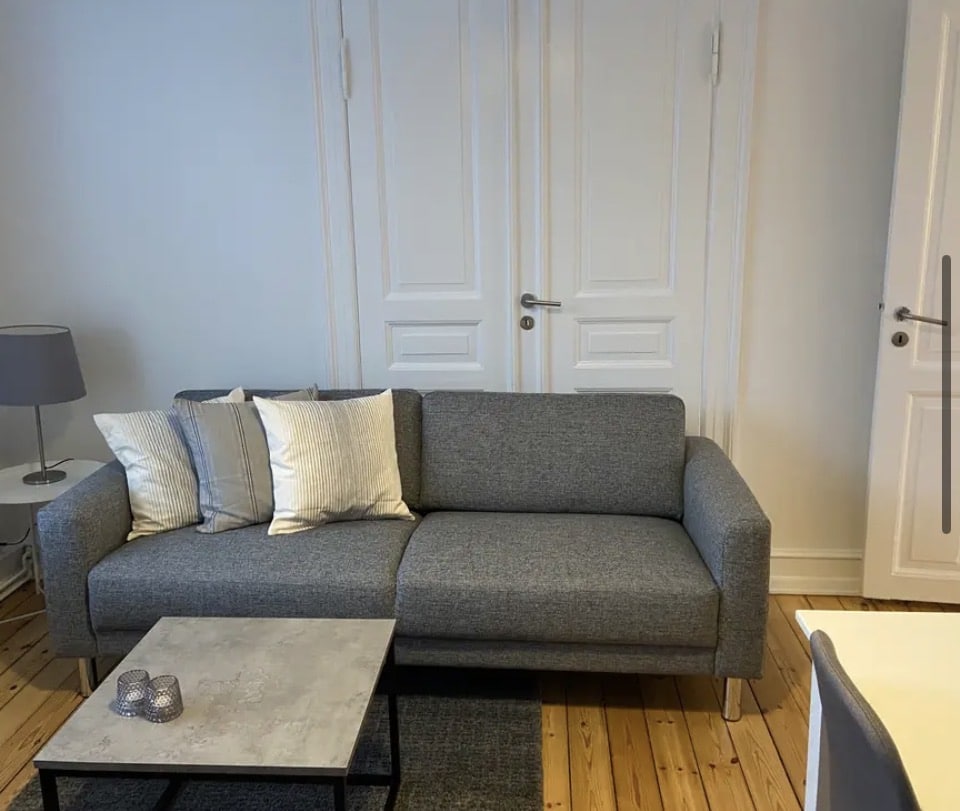 apartment Fuldt møbleret 3-værelses lejlighed på Frederiksberg – udlejes i 1 år