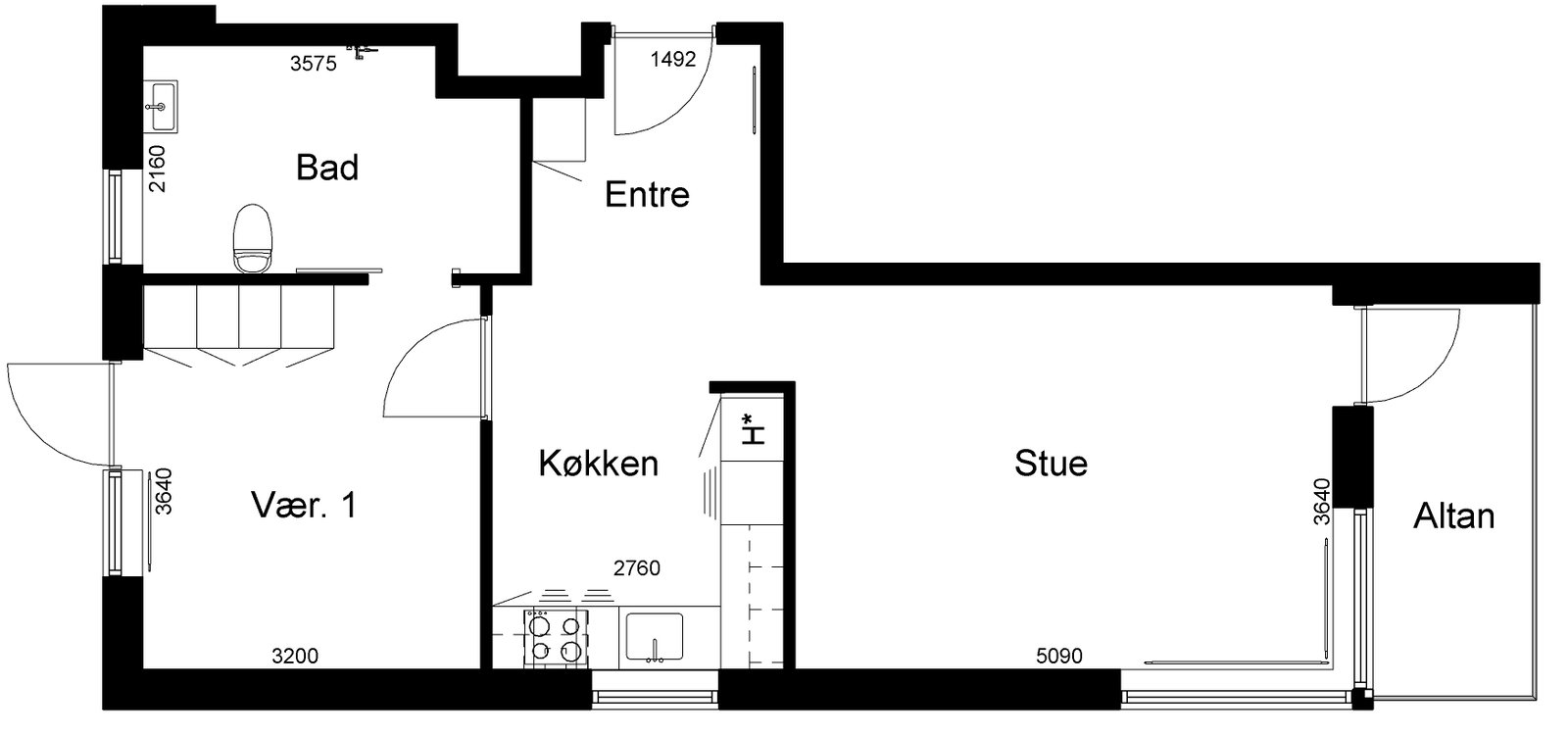 Visual presentation of the listing
