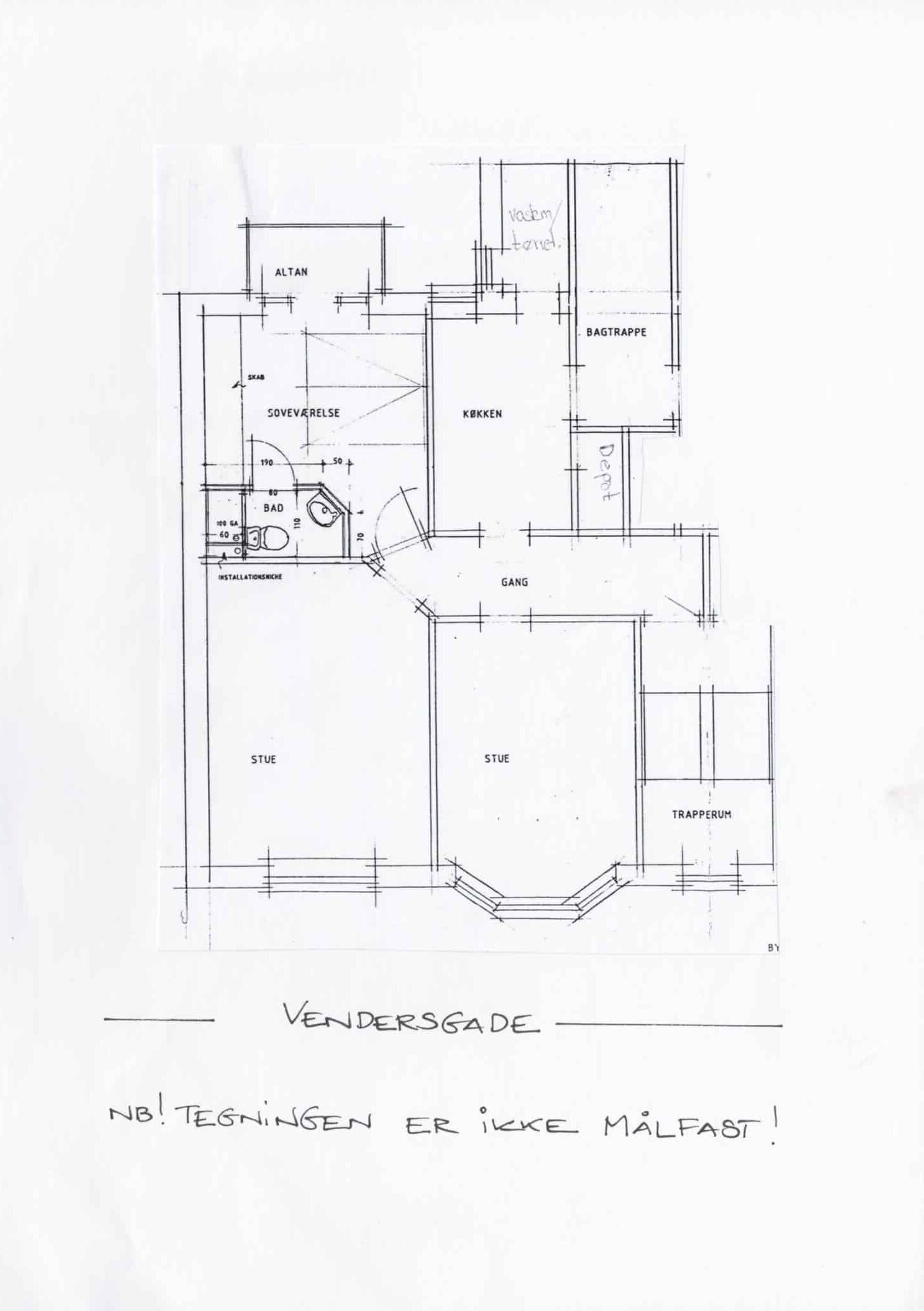 Visual presentation of the listing