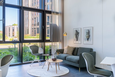 Modern 2-room apartment in beautiful New Nordic Design - Skovbrynet, Kongens Lyngby - 3