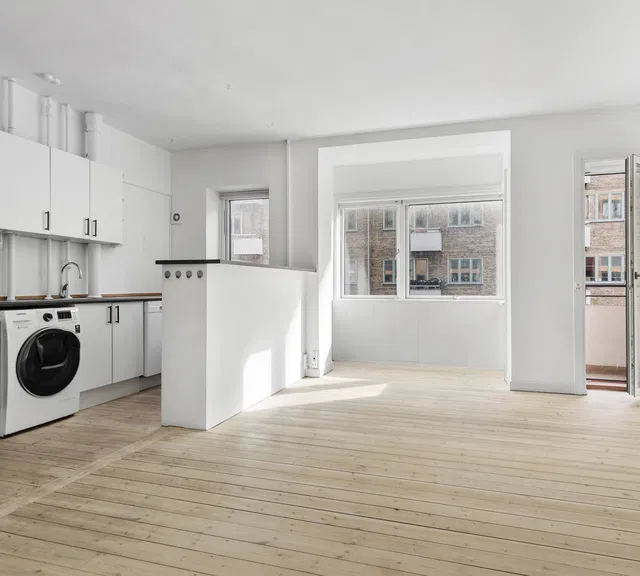 apartment Lys 2-værelses bolig med altan på Østerbro
