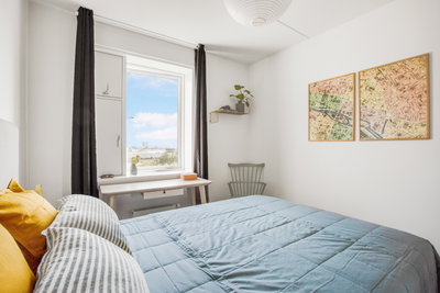 Topetageværelse med stor terrasse og havudsigt - Margretheholmsvej, København K - 1