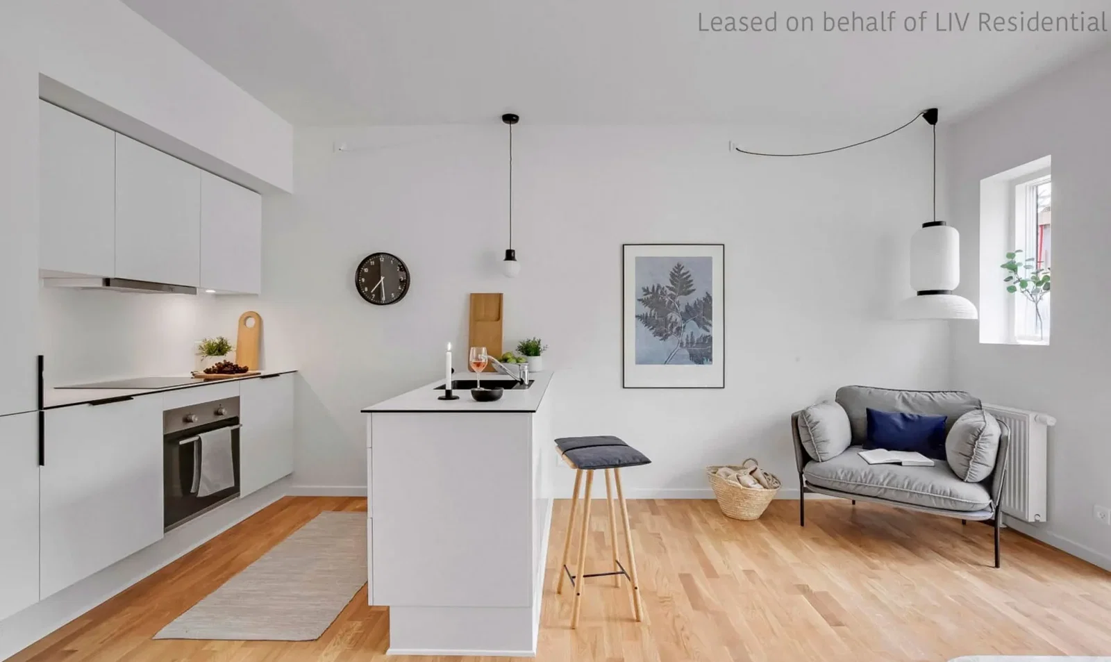 Visual presentation of the listing