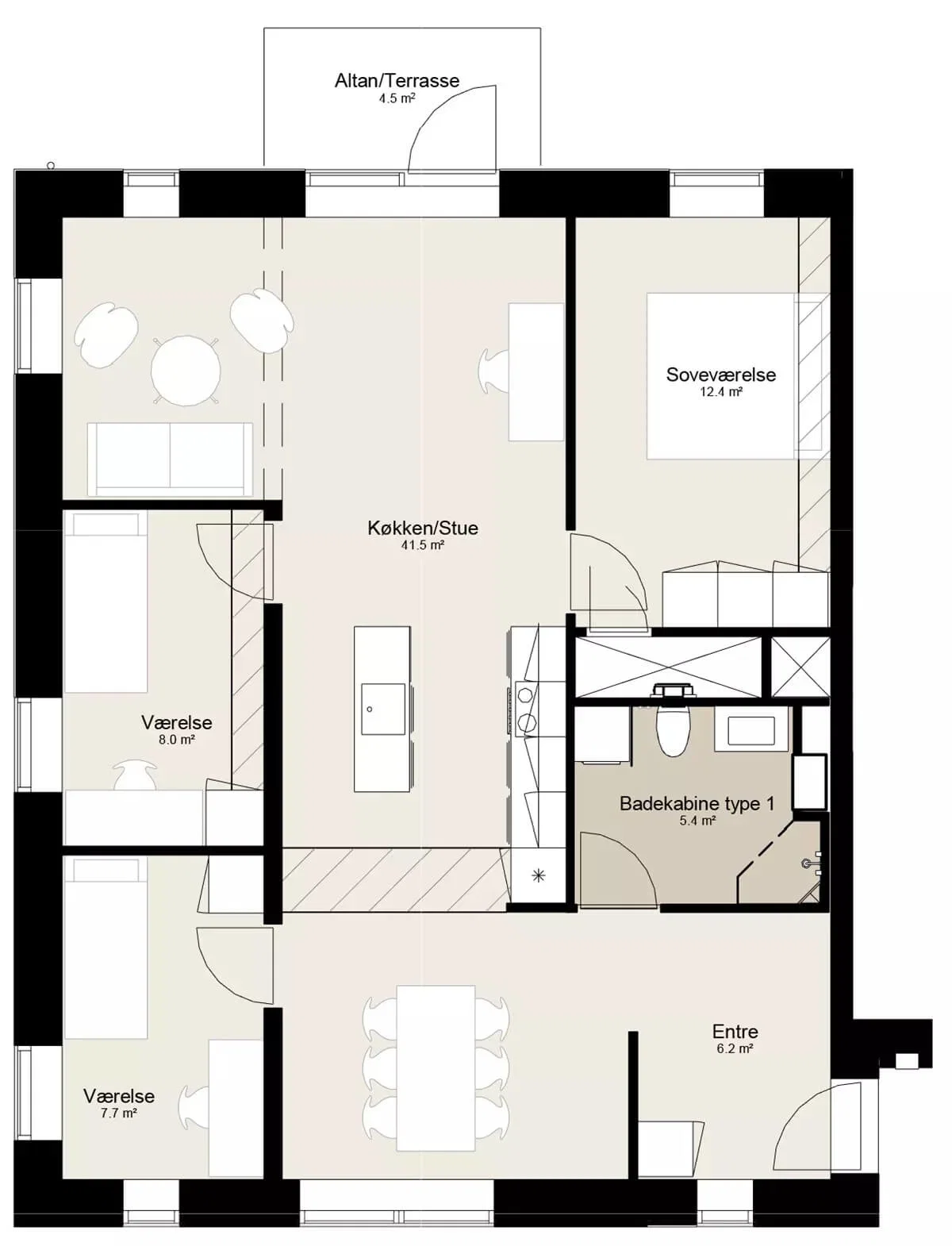 Visual presentation of the listing