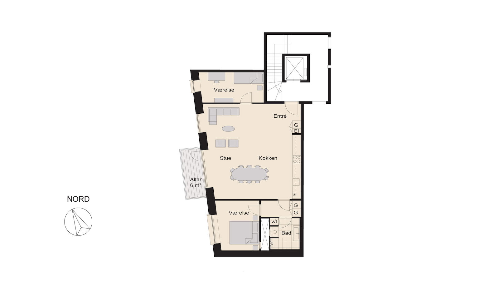 Visual presentation of the listing