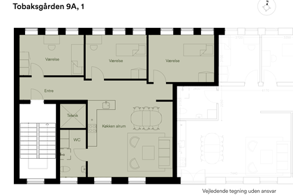 Visual presentation of the listing
