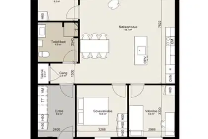 Visual presentation of the listing