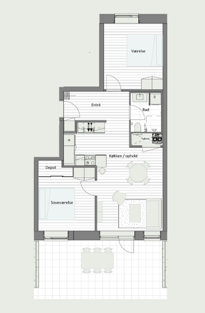 Visual presentation of the listing