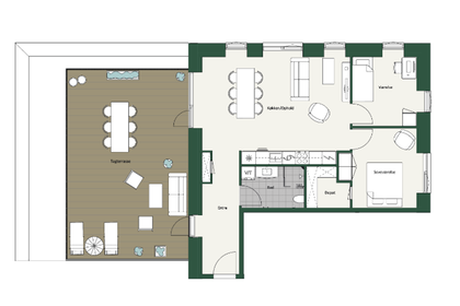 Visual presentation of the listing