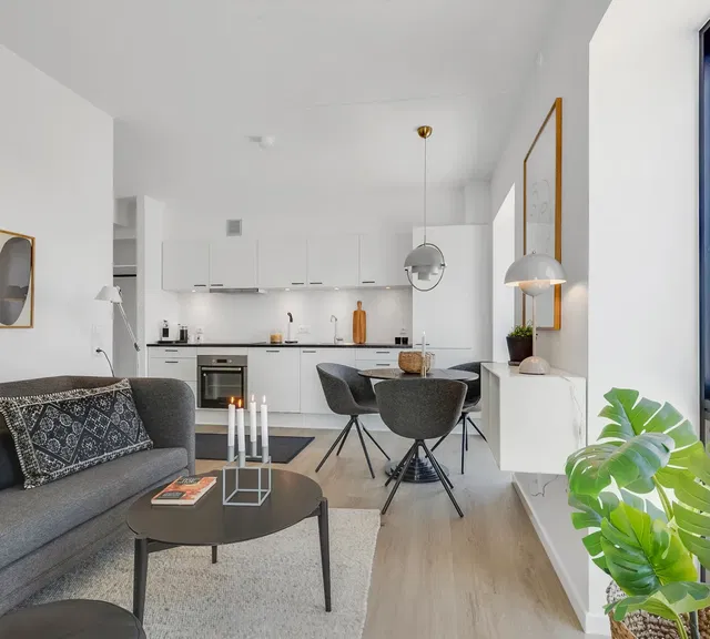 apartment Modern 3-room apartment with roof terrace