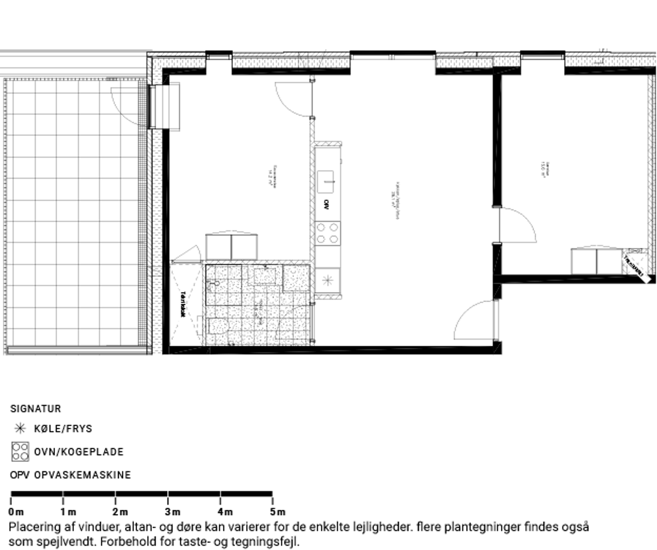 Visual presentation of the listing