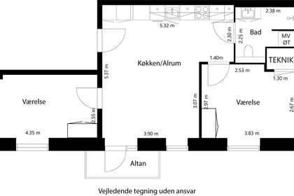 Visual presentation of the listing